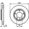 BOSCH stabdžių diskas Bmw 3 serijai 0986478890 34112226455