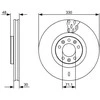 Bosch Stabdžių Diskas Citroen C5 C6 Peugeot 407 2 2 2 7 Hdi 4246 03 4246 03 4246 04 4246 05