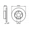 Bosch Stabdžių Diskas Citroen Jumper Fiat Ducato Peugeot Boxer 4245.30 4245.31 4245.32
