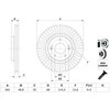 Bosch Stabdžių Diskas Hyundai Elantra I30 Kona Tucson Kia Ceed Niro 583112A000 583112A001 58311A0000