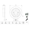 Bosch Stabdžių Diskas Hyundai Tucson KIA Sportage Priekinis 3411675 3411676 3411677
