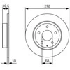 Bosch Stabdžių Diskas Mazda 6 Estate 2.2 D 2.5 175 184 hp BP6A33650 BP6A33651