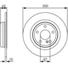 Bosch Stabdžių diskas Mercedes Benz Slk R172 200 250 300 350 SLC 180 200 250d 300 A 000 420 19 10 A 000 420 19 11
