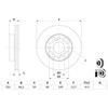 Bosch Stabdžių Diskas Suzuki Celerio 1.0 AVK310 4100301A 4100301B