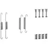 BOSCH stabdžių kaladėlių montavimo rinkinys 1987475299 SFK362
