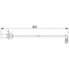 BOSCH stabdžių trinkelių nusidėvėjimo jutiklis 1987474517 4G0615121E