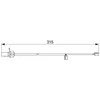 BOSCH stabdžių trinkelių nusidėvėjimo jutiklis 1987474518 4G0615121A