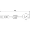 Bosch Stabdžių Trinkelių Nusidėvėjimo Jutiklis Mercedes Benz M Klasė ML 500 ML 400 CDI ML 230 ML 320 ML 350 0003381011 000338101184 000338101185