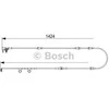 BOSCH stabdžių trinkelių nusidėvėjimo jutiklis Land Rover Range Rover 1987473581