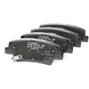 BOSCH stabdžių trinkelių rinkinys 0986494557