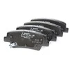 BOSCH stabdžių trinkelių rinkinys 0986494557