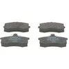BOSCH stabdžių trinkelių rinkinys, diskinis stabdys 0986494533 410805PA0A