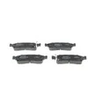 BOSCH stabdžių trinkelių rinkinys, diskinis stabdys 0986494858 15855898