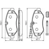 Bosch Stabdžių Trinkelių Rinkinys Diskinis Stabdys NISSAN Cabstar 28 32 35 RENAULT Maxity 110 120 130 140 150
