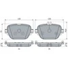 BOSCH stabdžių trinkelių rinkinys, diskinis stabdys 0986424439 A0004205602