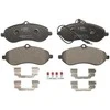 BOSCH stabdžių trinkelių rinkinys, diskinis stabdys 0986494163 A0004200305