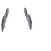BOSCH stabdžių trinkelių rinkinys, diskinis stabdys 0986494757 9J1698151K