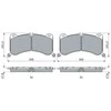 Bosch Stabdžių Trinkelių Rinkinys Diskinis Stabdys Audi E Tron E Tron Sportback 50 55 S Quattro 4G0615601A 4G0615601B