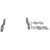 BOSCH stabdžių trinkelių rinkinys, diskinis stabdys 0986494655 NCY13323Z9C