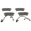 BOSCH stabdžių trinkelių rinkinys, diskinis stabdys 0986424404 4H0698451N