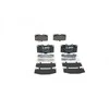 BOSCH stabdžių trinkelių rinkinys, diskinis stabdys 0986494398 26296AE120