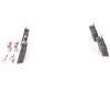 Bosch Stabdžių trinkelių rinkinys diskinis stabdys AUDI TT Coupe 1.8 T 1.8 T quattro 2.0 TDI 2.0 TFSI SEAT Ibiza III Hatchback 1.8 T Cupra R 1.9 TDI Cupra R SEAT Ibiza IV Hatchback 2.0 SEAT Ibiza IV Sportcoupe 2.0