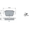 BOSCH stabdžių trinkelių rinkinys, diskinis stabdys 0986494926 71770014