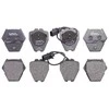BOSCH stabdžių trinkelių rinkinys, diskinis stabdys 0986424690 4B0698151S