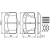 BOSCH stabdžių trinkelių rinkinys, diskinis stabdys 0986469390 A0014207920