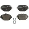 BOSCH stabdžių trinkelių rinkinys, diskinis stabdys 0986424858 A0004205602