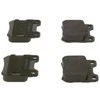 BOSCH stabdžių trinkelių rinkinys, diskinis stabdys 0986490500 A0004209820