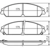 BOSCH stabdžių trinkelių rinkinys, diskinis stabdys 0986494483 05142558AA
