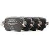 BOSCH stabdžių trinkelių rinkinys, diskinių stabdžių rinkinys 0986494797