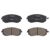 BOSCH stabdžių trinkelių rinkinys, diskinių stabdžių rinkinys 0986494558