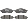 BOSCH stabdžių trinkelių rinkinys, diskinių stabdžių rinkinys 0986494151