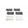 BOSCH stabdžių trinkelių rinkinys, diskinių stabdžių rinkinys 0986494880