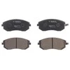 BOSCH stabdžių trinkelių rinkinys, diskinių stabdžių rinkinys 0986494558