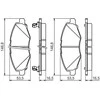 Bosch Stabdžių Trinkelių Rinkinys Toyota Hilux KGN15 TGN15 KUN15 KUN10 04465 04466 04465 04466