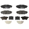 Bosch Stabdžių Trinkelių Rinkinys Subaru Impreza Legacy Forester Outback 26711AA000 26711AA001