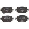 BOSCH stabdžių trinkelių rinkinys, diskinių stabdžių rinkinys 0986494797