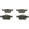 BOSCH stabdžių trinkelių rinkinys "Honda Civic" 0986424807 43022-T8M-G00