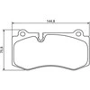 Bosch Stabdžių Trinkelių Rinkinys Mercedes Benz Sl E S Cls 350 500 4matic 000 414 49 01 000 414 49 01