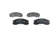 Bosch Stabdžių Trinkelių Rinkinys Mitsubishi Lancer Pajero Galant Outlander 2.0 2.4 3.0 MD336741 MD336742 MD336743