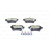Bosch Stabdžių Trinkelių Rinkinys OPEL Astra G OPEL Zafira A CHEVROLET Astra KIA Venga 90542409 90542410 90542411