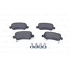 Bosch Stabdžių Trinkelių Rinkinys OPEL Astra G OPEL Zafira A CHEVROLET Astra KIA Venga 90542409 90542410 90542411