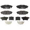 Bosch Stabdžių Trinkelių Rinkinys Subaru Impreza Legacy Forester Outback 26711AA000 26711AA001