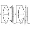 Bosch Stabdžių Trinkelių Rinkinys Toyota Hilux KGN15 TGN15 KUN15 KUN10 04465 04466 04465 04466