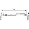 Bosch Stabdžių Žarna Audi 80 B3 B4 90 Cabriolet Coupe 2.0 2.3 2.6 2.8 1.6 1.8 1.9 4A0615107 4A0615107A 4A0615107B