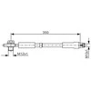 BOSCH stabdžių žarna Audi Allroad C5 (4bh) 1987481091 4Z7611775