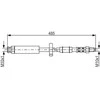 Bosch Stabdžių Žarna Citroen Jumper Fiat Ducato Peugeot Boxer 7701201180 7701201181 7701201182
